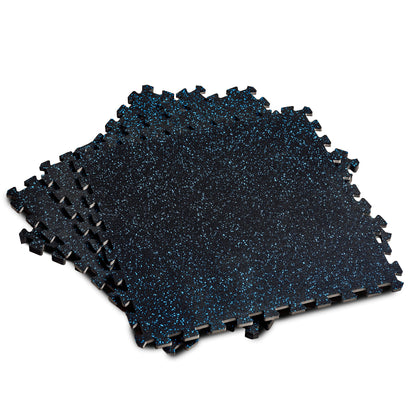 Rubber-Topped Foam Floor Tiles