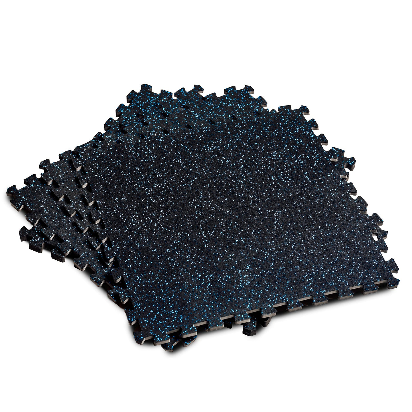 Rubber-Topped Foam Floor Tiles