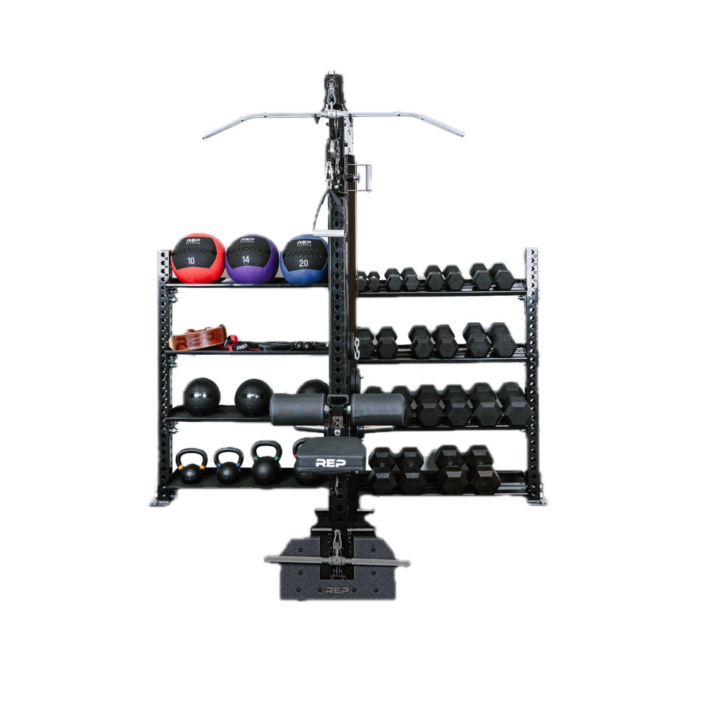 Adonis™ - Cable Tower With Storage