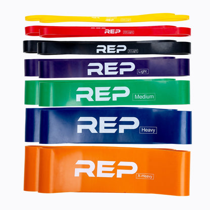 Full set of REP Short Resistance Bands pairs.