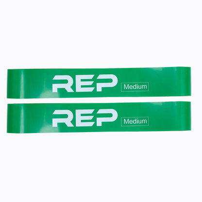 Pair of Green Short Resistance Bands