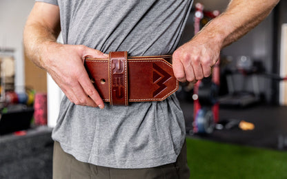 REP® USA Premium Leather Lifting Belt