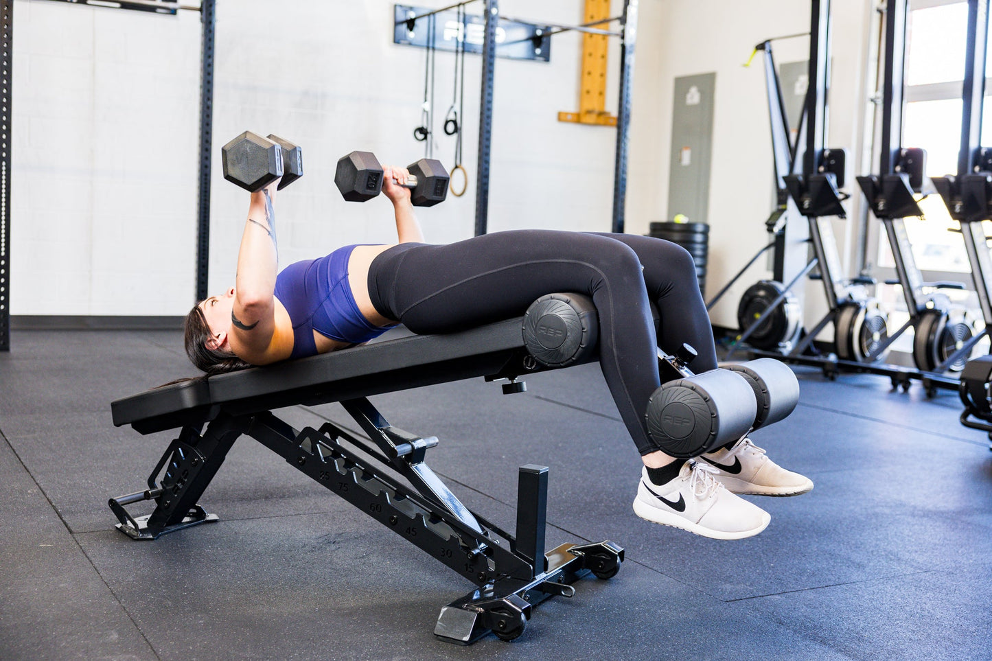 Adjustable Bench Leg Roller Attachment 2.0