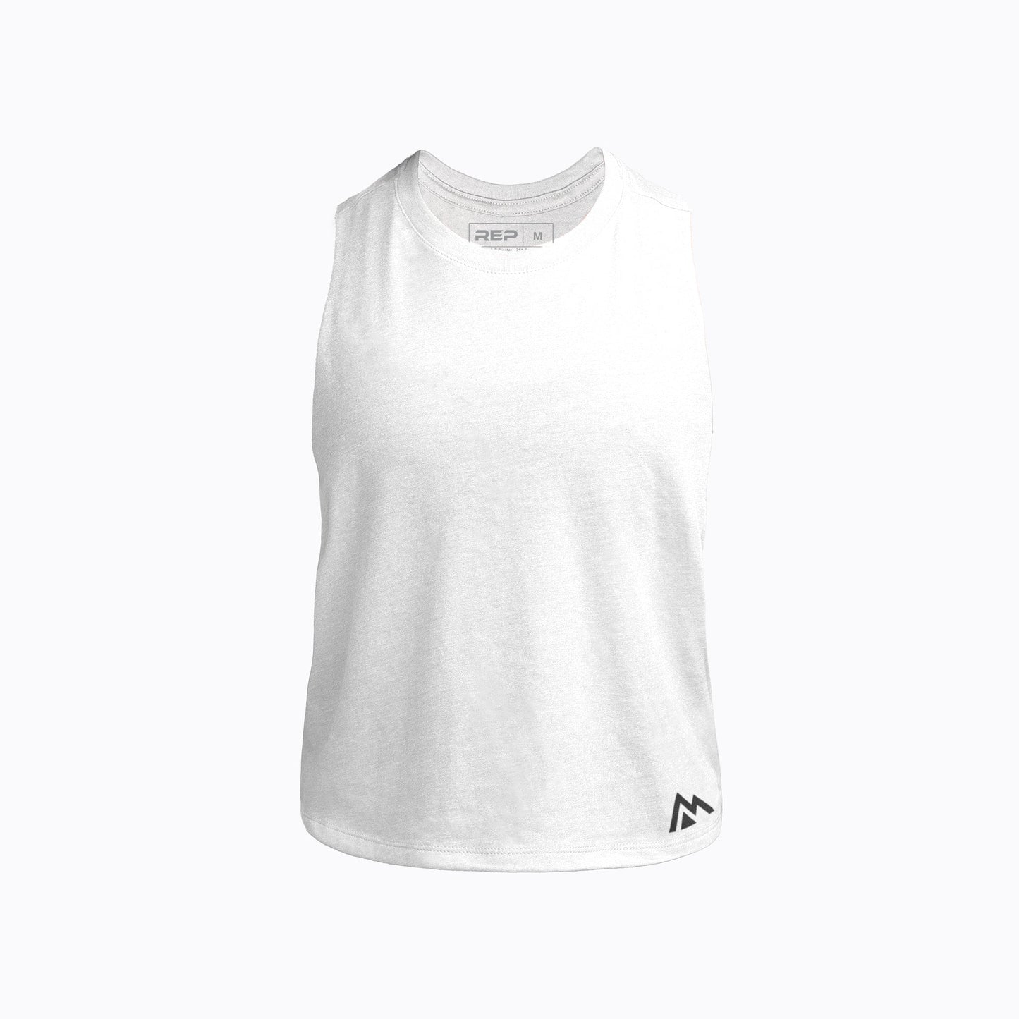 Women's Peak Cropped Dual-Blend Tank
