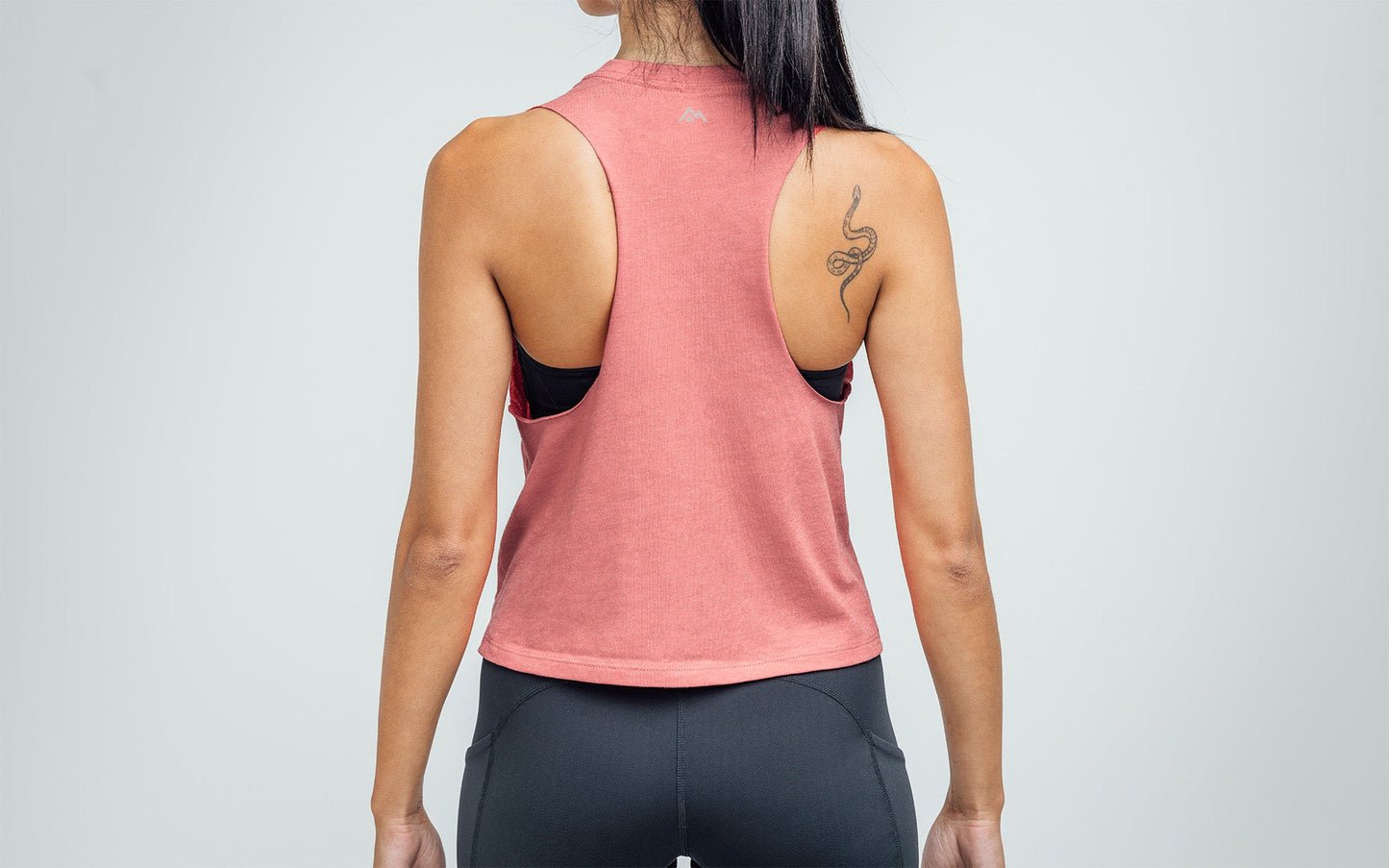 Women's Daily Driver Cropped Dual-Blend Tank
