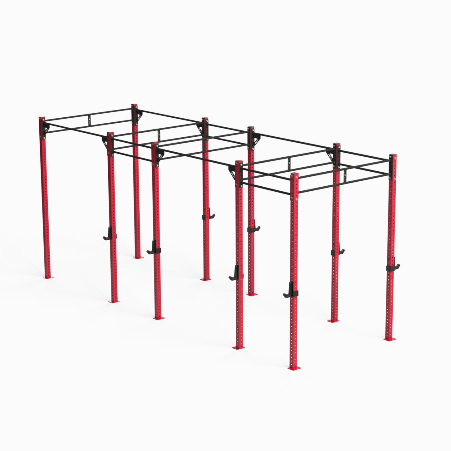 Rig 4000 Series 20' in Red with Pull-Up Connectors and Double-Bar Connectors