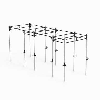 Rig 4000 Series 20' in White with Pull-Up Connectors and Double-Bar Connectors