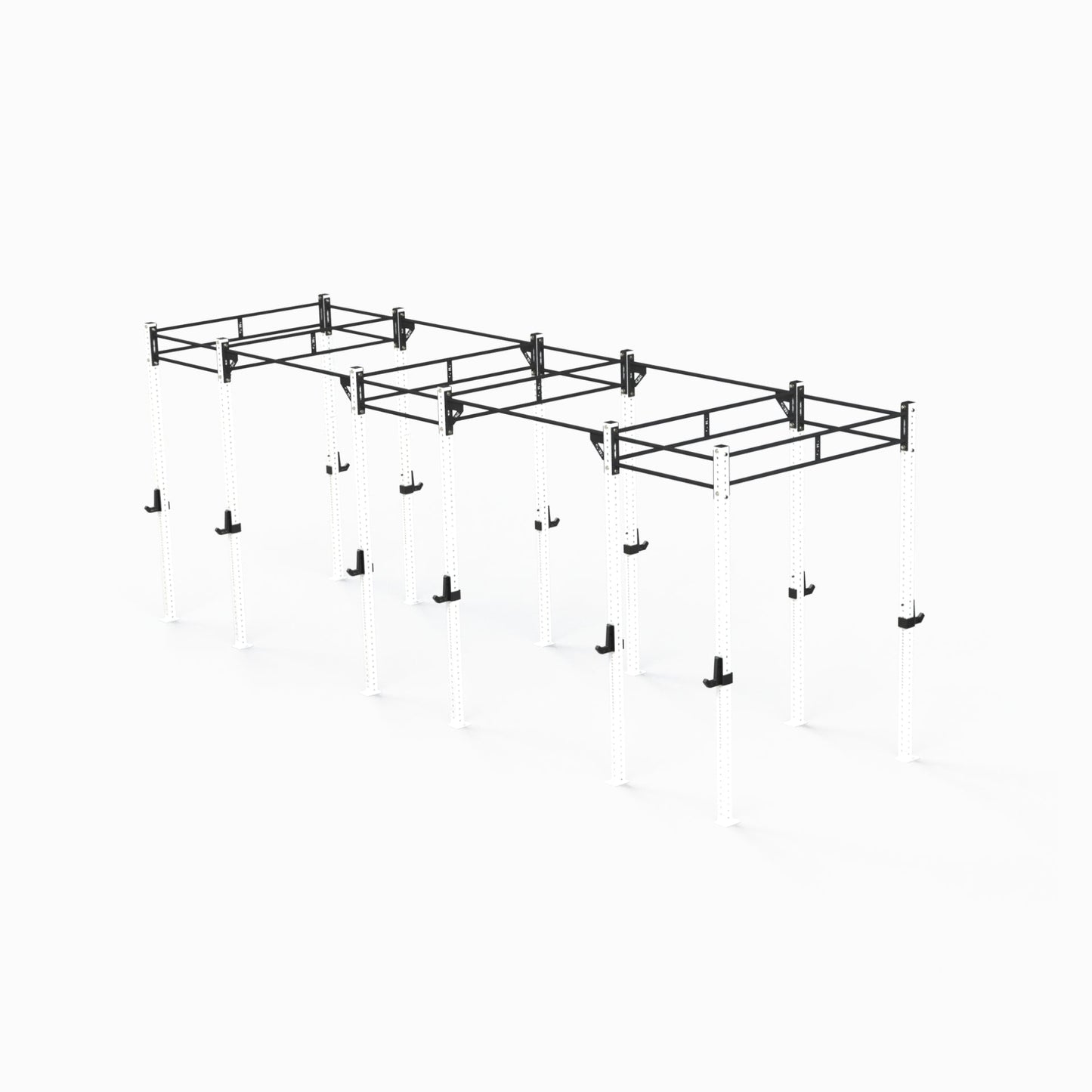 Rig 4000 Series 24' in White with Pull-Up Connectors and Double-Bar Connectors