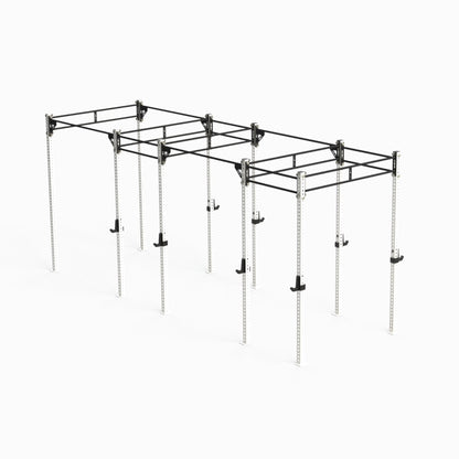 Rig 5000 Series 20' in White with Pull-Up Connectors and Double-Bar Connectors