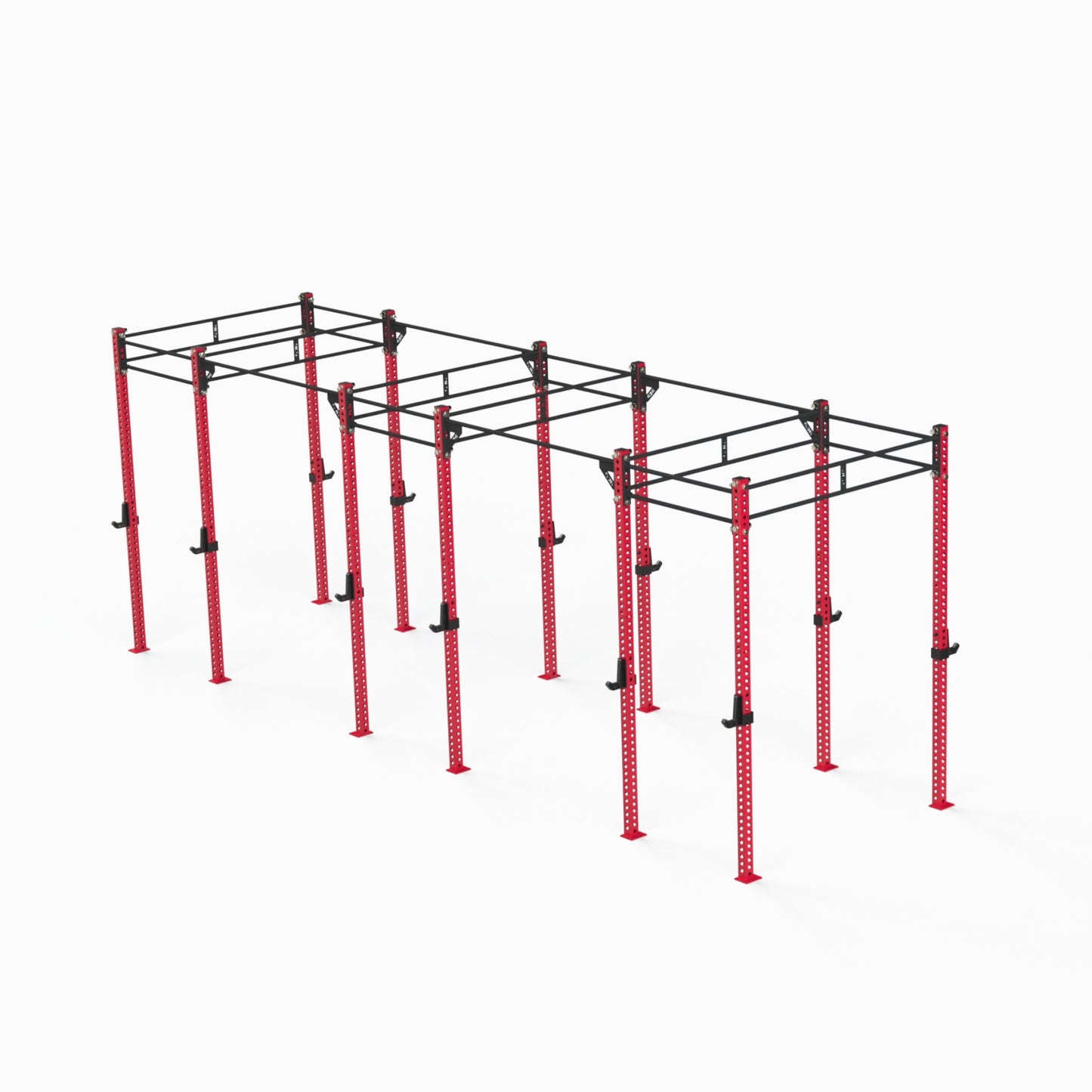 Rig 5000 Series 24' in Red with Pull-Up Connectors and Double-Bar Connectors