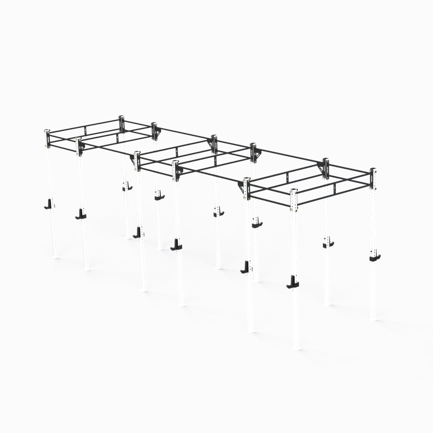 Rig 5000 Series 24' in White with Pull-Up Connectors and Double-Bar Connectors