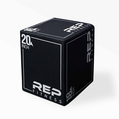 Small (16x18x20) REP 3-in-1 Soft Plyo Box.