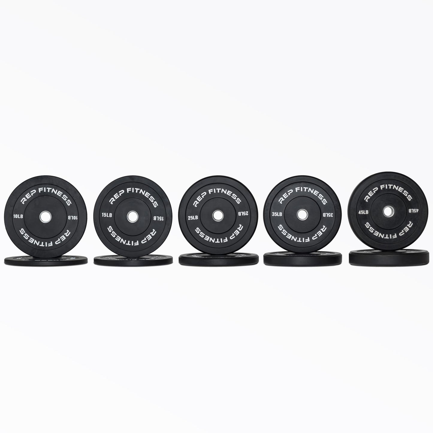Black Bumper Plate Sets (LB)