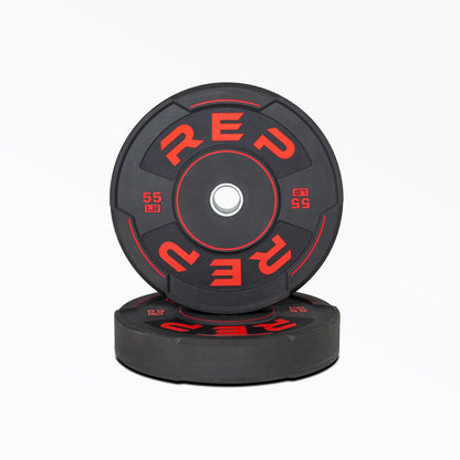 55lb Sport Bumper Plate Pair
