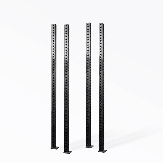 PR-5000 Power Rack Uprights Metallic Black 80" Set of Four