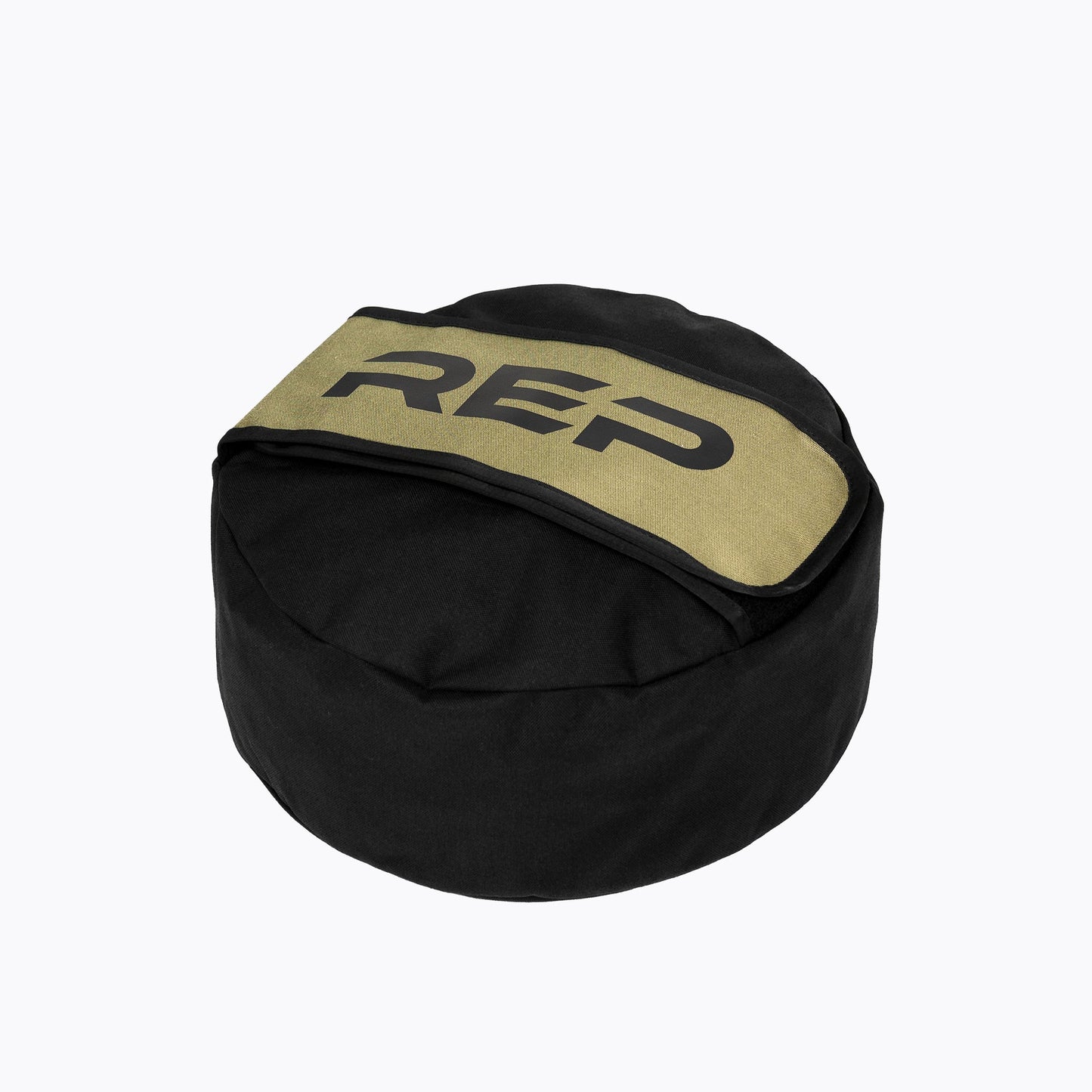 black and green stone sandbag with rep branding 50lb